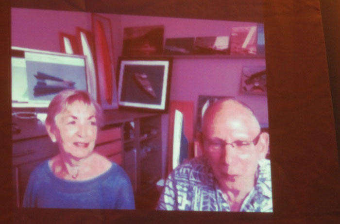 Steve and Linda Dashew on Skype