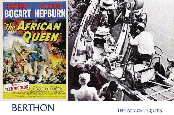 the african queen poster filming