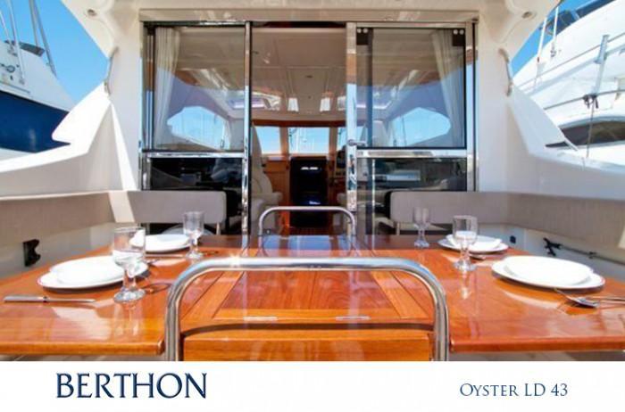 Aft Deck of the Oyster LD 43