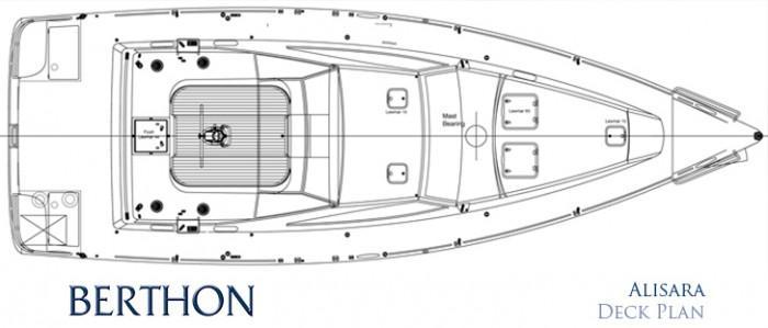 ALISARA Deck plan