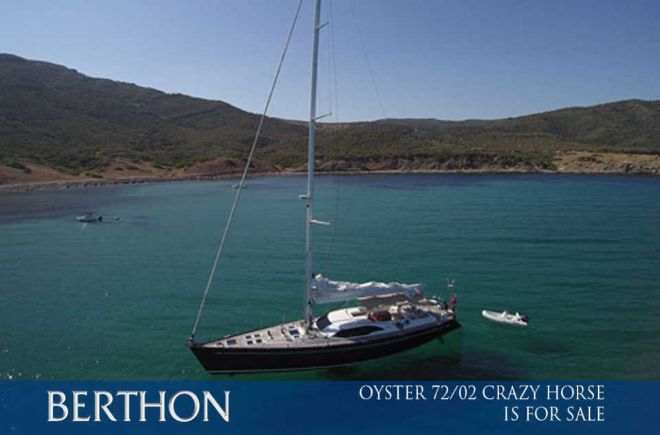 Oyster 72/02 CRAZY HORSE is for sale