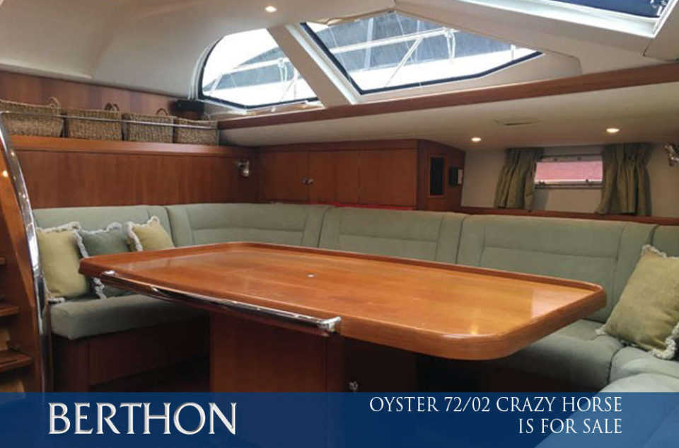 Oyster 72/02 CRAZY HORSE is for sale