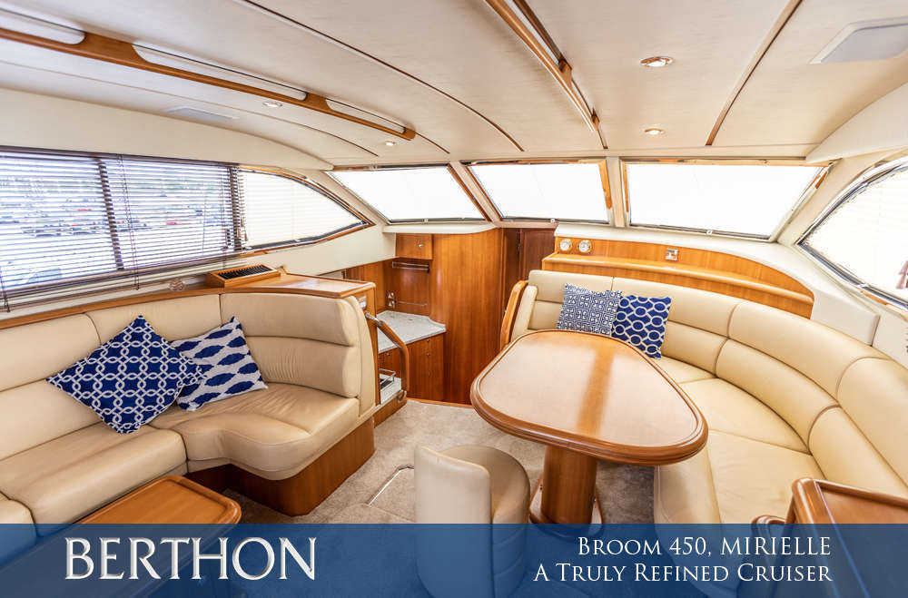 Broom 450, MIRIELLE –– A Truly Refined Cruiser