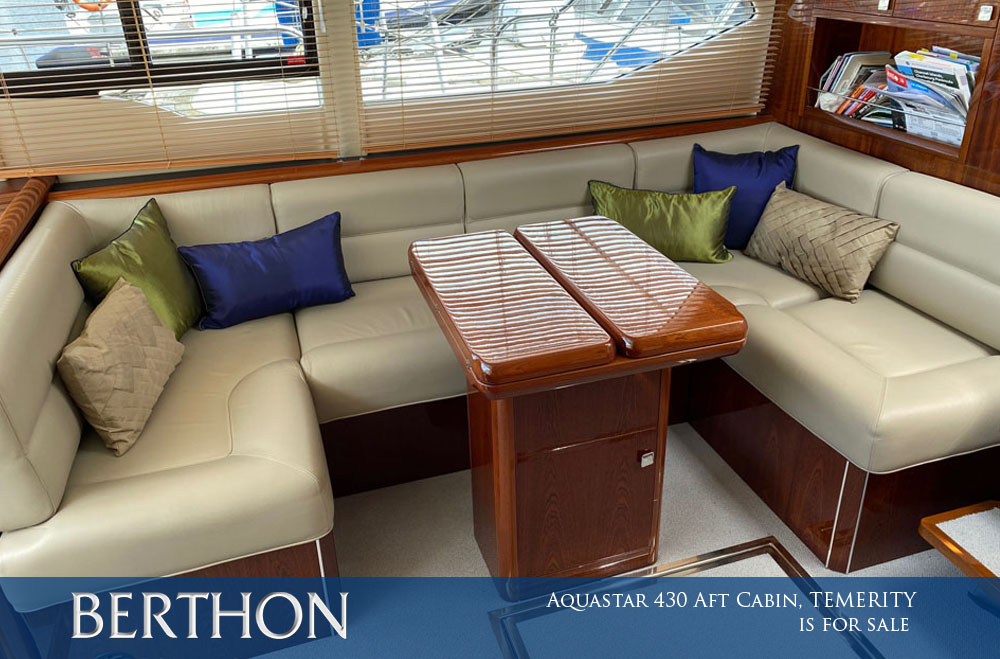 Aquastar 430 Aft Cabin, TEMERITY is for sale