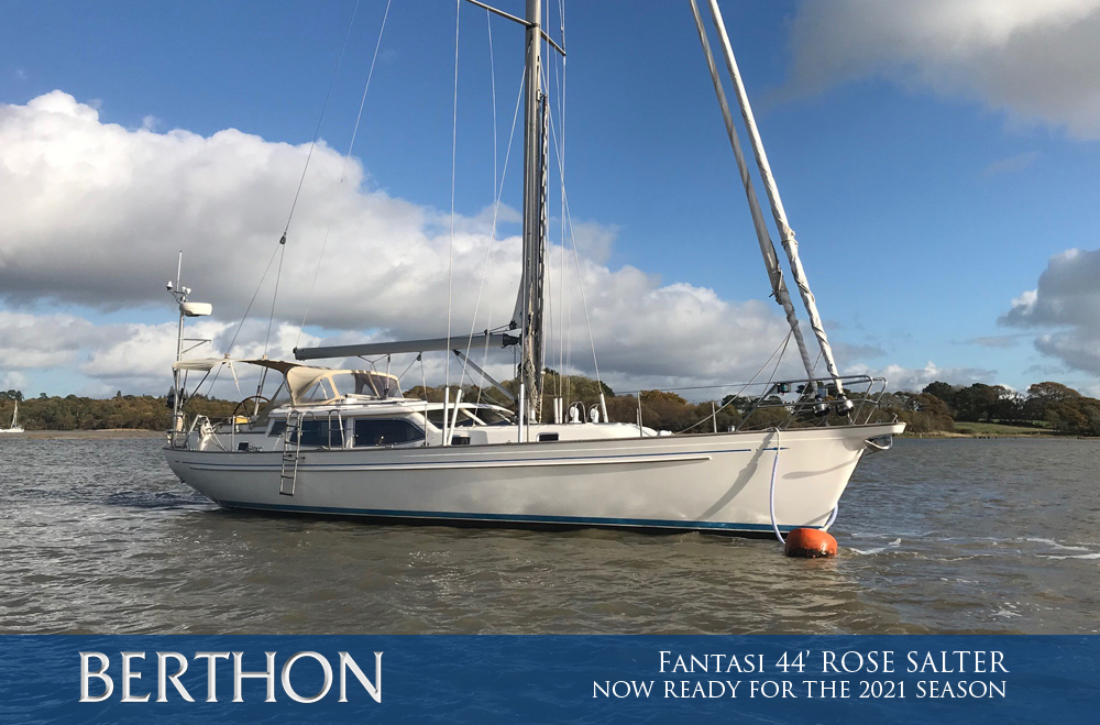 Fantasi 44’ ROSE SALTER – now plug and play for the 2021 season