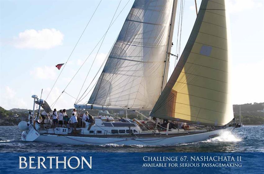 Challenge 67, NASHACHATA II is now available for serious passagemaking