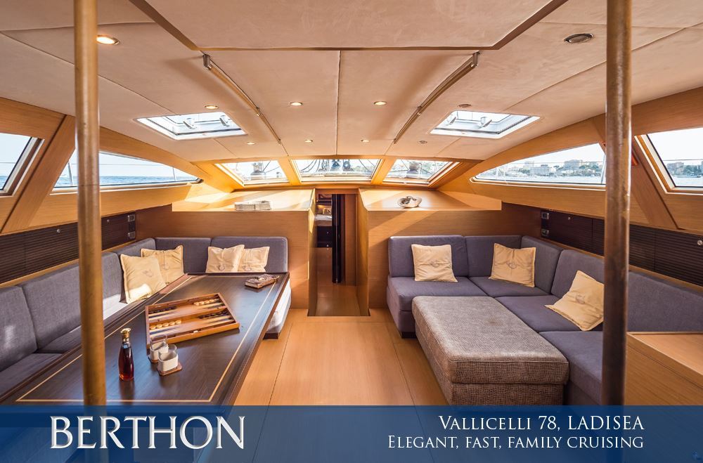 Elegant, fast family blue water cruising from the astonishing LADISEA