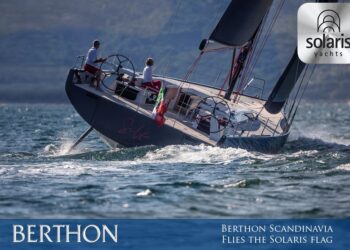 Berthon Scandinavia flies the Solaris Yachts flag