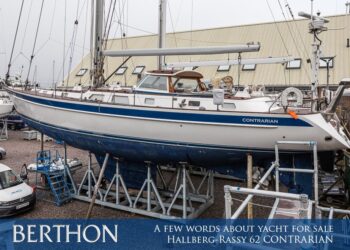 A few words about yacht for sale, Hallberg-Rassy 62 CONTRARIAN