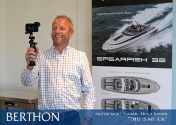 How Berthon’s Motor Yacht Broker Hugh Rayner Maintains His Work/Life Balance