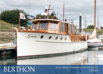 Penn-Jersey Commuter Motor Yacht, SIENA – An Exceptional Yacht with an Exceptional History