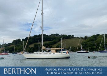 Nautor Swan 44, ASTRID is awaiting her new owners to set sail today!