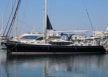 Discovery 55, SAXON BLUE, Discovery Yachts Ltd., Discovery 55