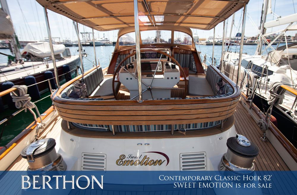 Contemporary classic Hoek 82’ SWEET EMOTION is for sale