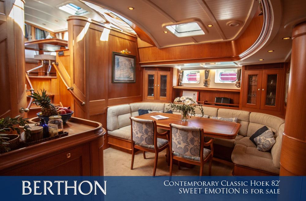 Contemporary classic Hoek 82’ SWEET EMOTION is for sale