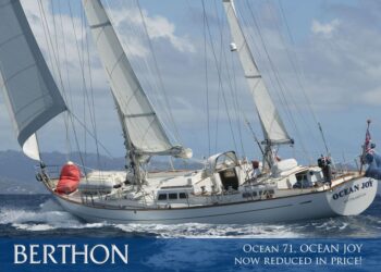 Ocean 71, OCEAN JOY – mile munching aristocracy & now reduced in price!