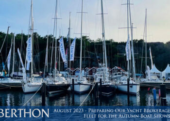 August 2023 – Preparing Our Yacht Brokerage Fleet for the Autumn Boat Shows