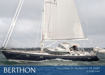 One of the last of the iconic Discovery 55s, FLORENCE OF DART is for sale