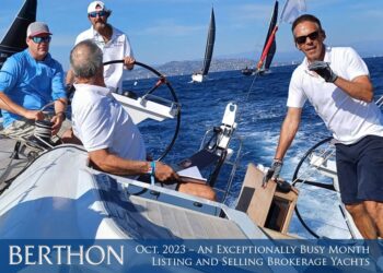 October 2023 – An Exceptionally Busy Month Listing and Selling Brokerage Yachts