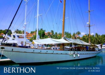78’ Custom Stow Classic Ketch, RONA is for sale