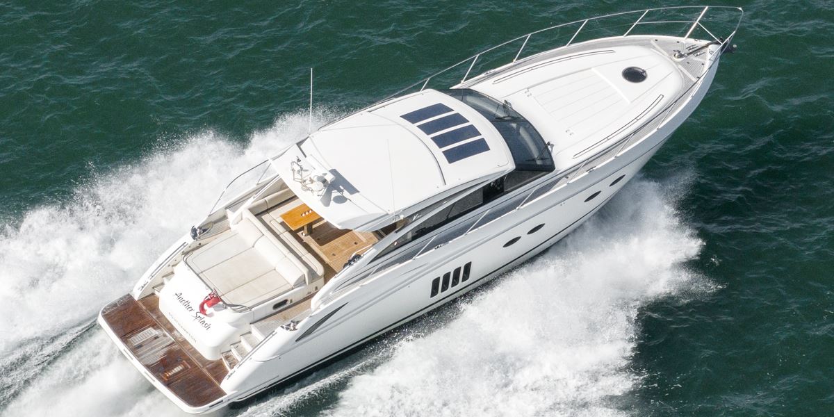 The sensational Princess V62, ANOTHER SPLASH - Berthon International