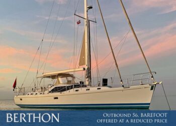 Virtually New Bluewater Cruiser – Outbound 56, BAREFOOT is now offered at a reduced price