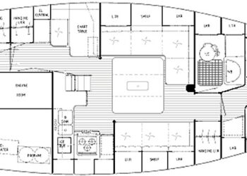 Hallberg-Rassy 49, AMFITRITE Layout 1