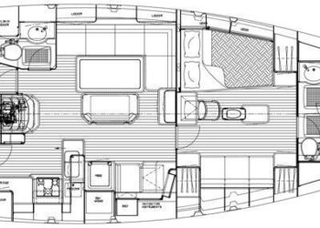 Nautor Swan 53, GAIA Layout 1