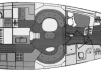 Hylas 54 Raised Saloon, QING Layout 1