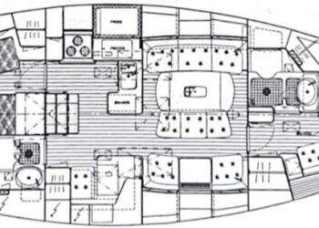 Nautor Swan 44, MISTRAL Layout 1