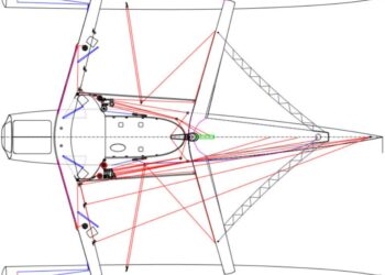Nigel Irens 63 Custom Trimaran, PARADOX3 Layout 1
