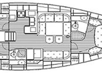 Grand Soleil 50, JUNIPER Layout 1