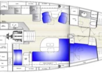 Hallberg-Rassy 57, MALINCO Layout 1