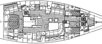 Nautor Swan 56, MAGICAL Layout 1